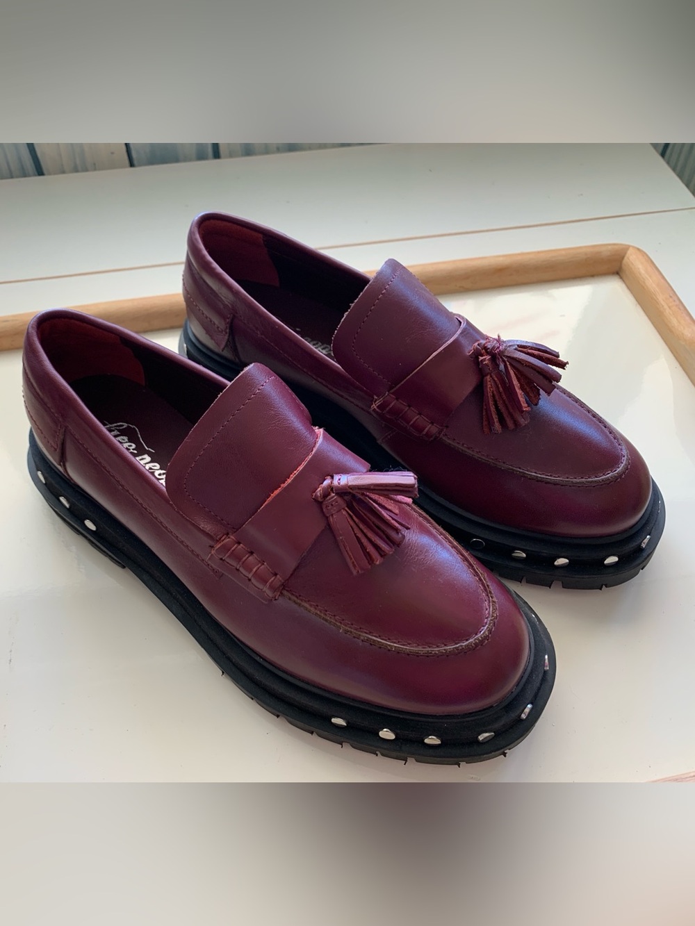 Free People woman’s Teagan Tassle Loafer 9 NEW